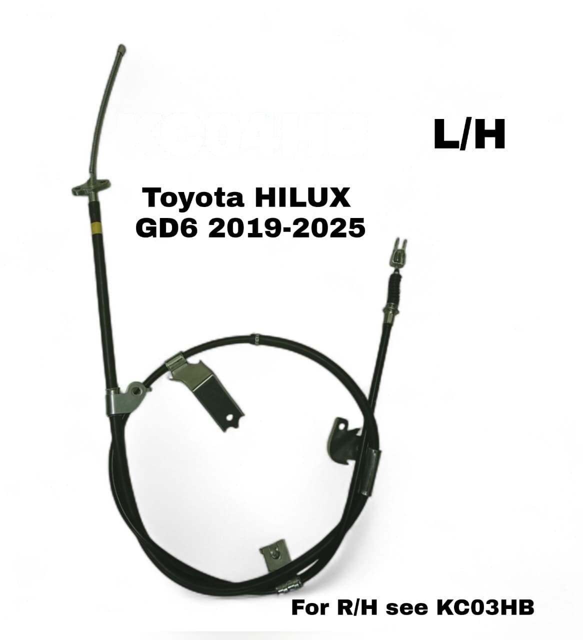 Handbrake Cable – Toyota Hilux GD6 L/H (2019–2025)